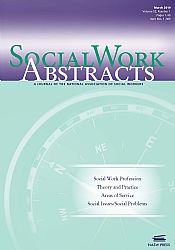 Social Work Abstracts Cover